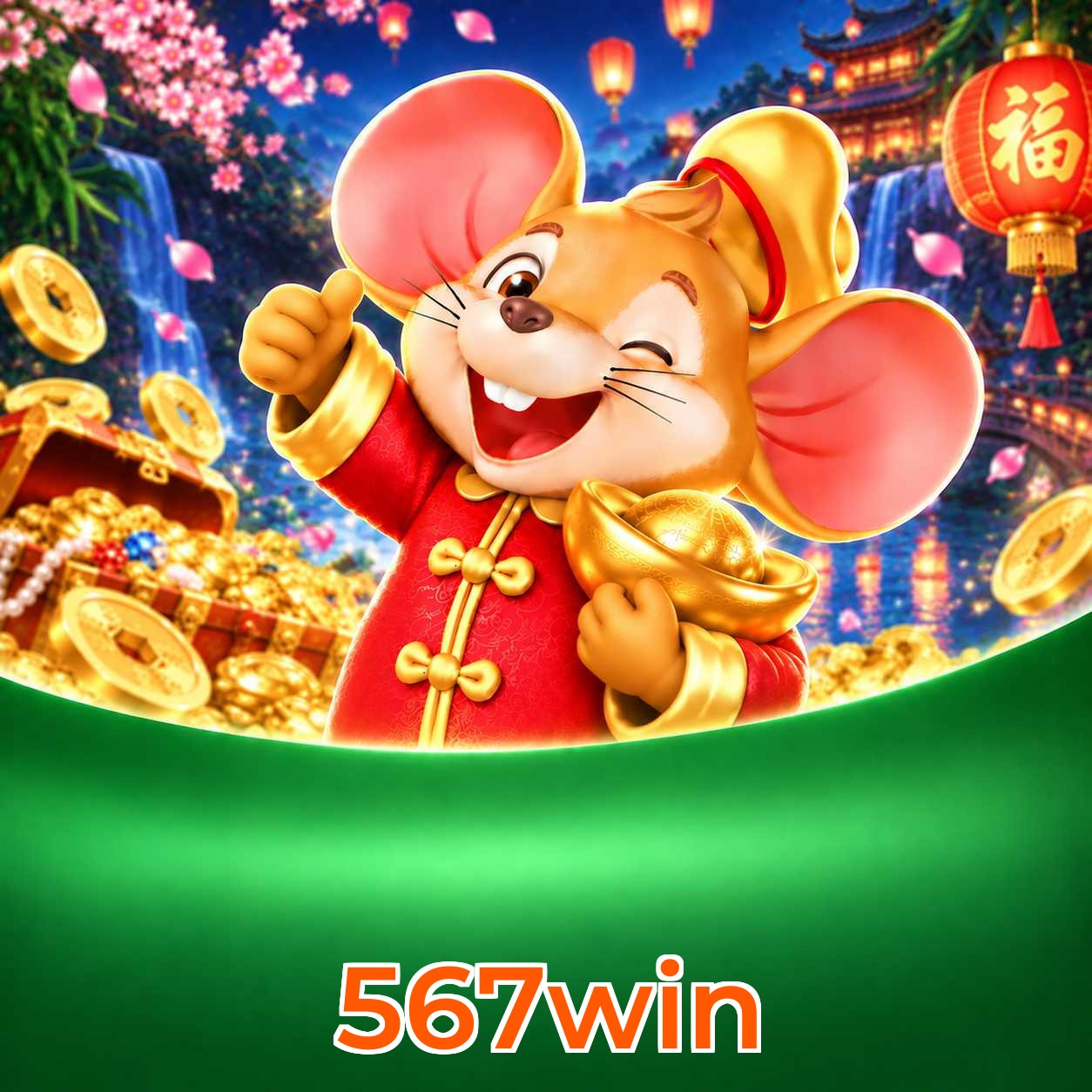 Catálogo de slots da 567win com RTP médio de 96,52%